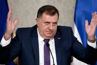 Milorad Dodik, den bosnien­serbiske medlemmen i Bosnien och Hercegovinas kollektiva presidentskap.