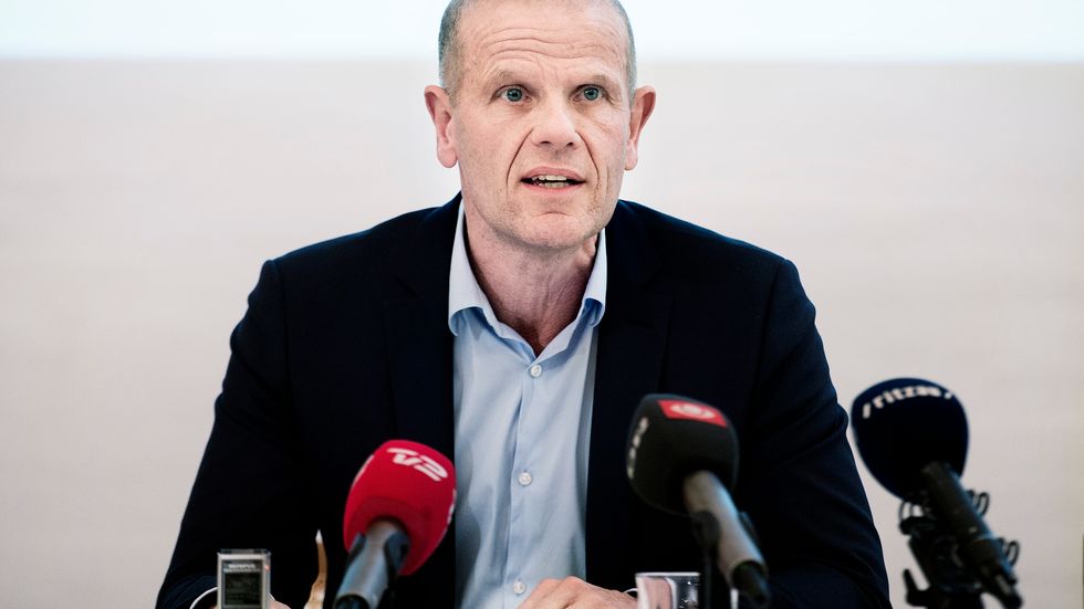 Lars Findsen, chef for Forsvarets Efterretningstjeneste (FE), är fortsatt häktad. Arkivbild.