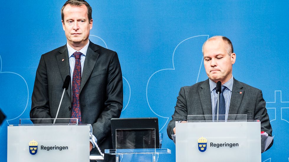 Inrikesminister Anders Ygeman och justitieminister Morgan Johansson har mycket att göra om återvändandet ska fås att fungera.