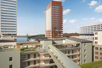 Nyligen beslutat bostadshus med förskola i Liljeholmen i Stockholm, där förskolegården placeras på en 227 kvadratmeter stor terass.