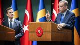 Turkiets president Erdogan och Sveriges statsminister Kristersson.