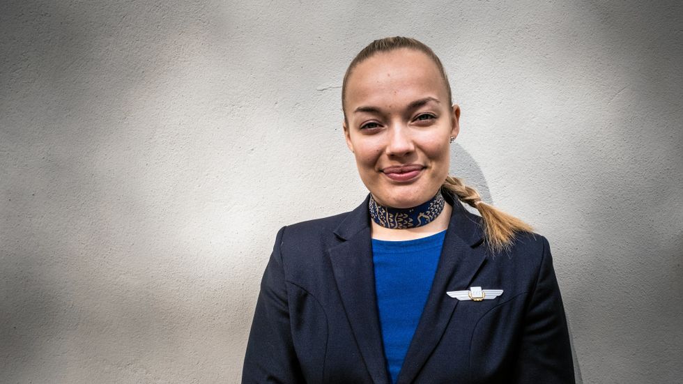 När flygvärdinnan Mathilda Malm erbjöds att gå en vårdutbildning vid Sophiahemmet Högskola i Stockholm nappade hon direkt. 