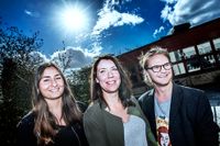 Joanna Ekehult, Hanna Gustavsson och Fredrik Sjöström har inlett andra året på civilingenjörsprogrammet teknisk fysik på KTH. Både Hanna och Fredrik anade att Google skulle vara den populäraste arbetsplatsen bland civilingenjörer.