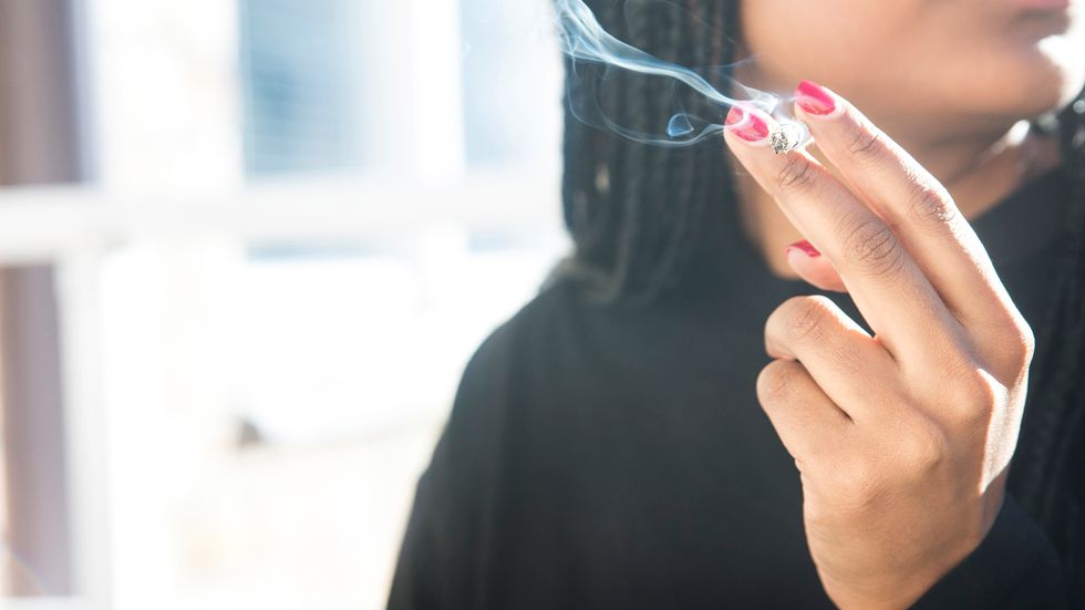 Från 1 juli 2019 råder rökförbud på uteserveringar. Arkivbild.