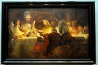Målningen "Batavernas trohetsed till Claudius Civilis", av Rembrandt Harmensz van Rijn får vara kvar på Nationalmuseum i Stockholm.