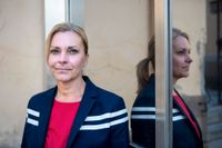 Lena Nitz, Polisförbundets ordförande, är inte förvånad över attacken mot polishuset i Helsingborg. Arkivbild.