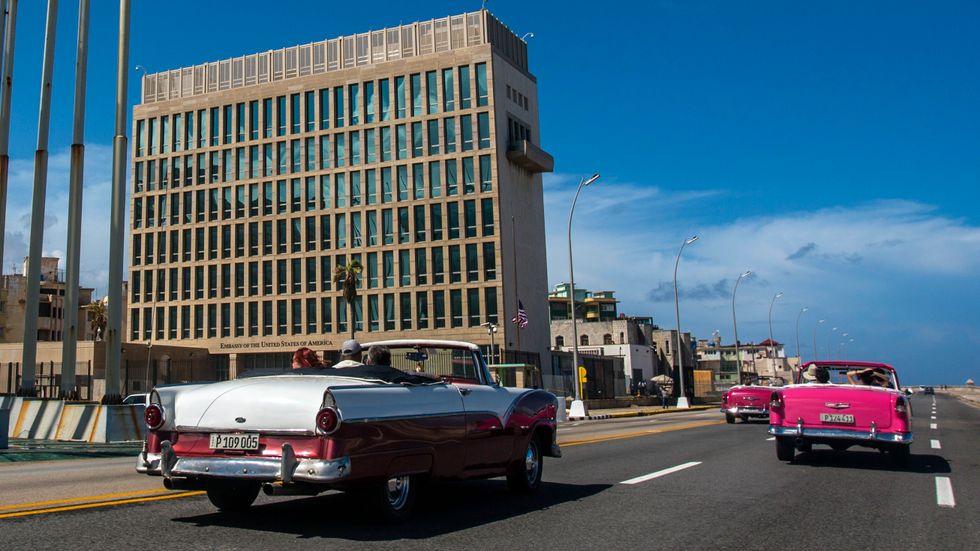 De mystiska sjukdomsfallen inträffade först på USA:s ambassad i Havanna, Kuba. Arkivbild.