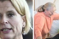 Äldreministern Åsa Regnér reagerar kraftigt på SvD:s artiklar om anhörigvården. Milica Milanovic vårdar sin sambo Milan Zoric som fick en stroke för sex år sedan. 