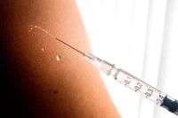 För att få ett fullgott skydd mot mässling krävs två doser vaccin. Arkivbild.