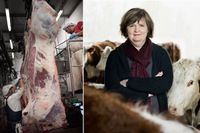 Britt-Marie Stegs, vd för Hälsingestintan har själv dragit ner på köttätandet: ”Vi behöver verkligen inte frossa i kött”.