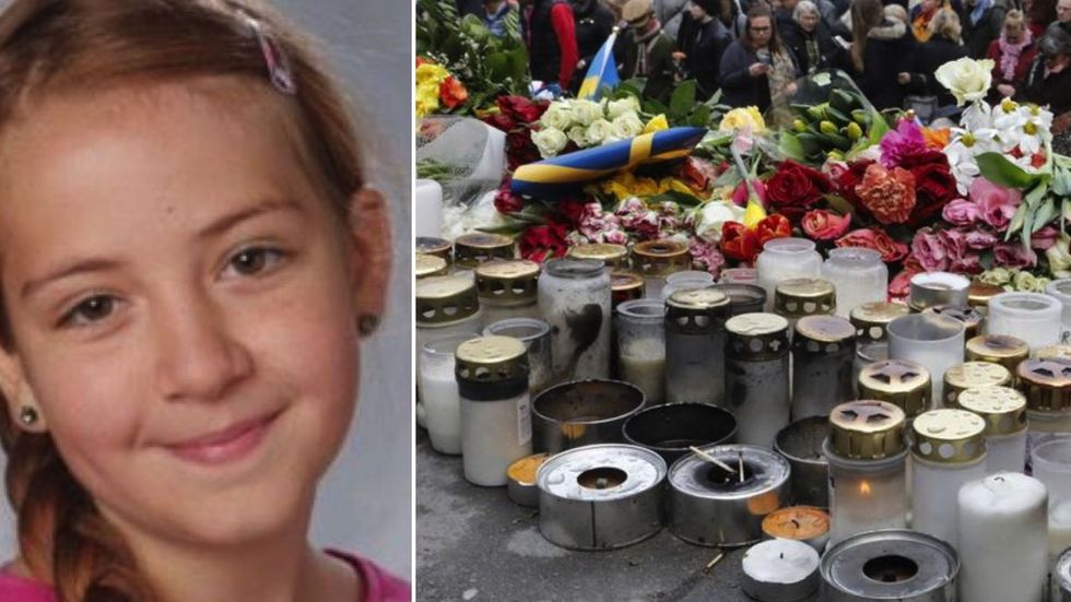 11-åriga Ebba dog i attacken.