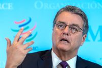 WTO:s chef, brasilianaren Roberto Azevêdo, lämnar sin post. Arkivbild.