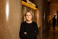 Lena Hallengren, ny gruppledare för Socialdemokraterna i riksdagen.