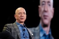 Amazons grundare Jeff Bezos förmögenhet har nått nya höjder. Arkivbild