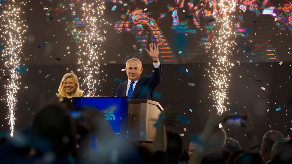 Kameror från Netanyahus Likudparti kan ha sänkt det arabiska valdeltagandet.