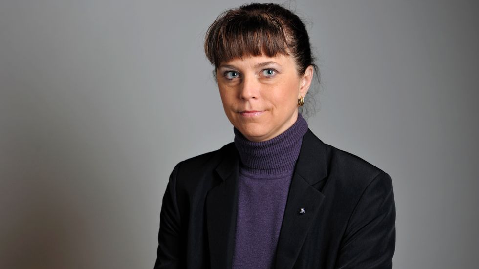Emma Carlsson Löfdahl. Arkivbild.