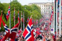 På torsdag är det nationaldag i Norge. Arkivbild.