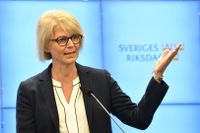 Elisabeth Svantesson, Moderaternas ekonomisk-politiska talesperson.