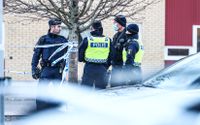 Polisen har avspärrat en plats i Linköping efter skottlossning.