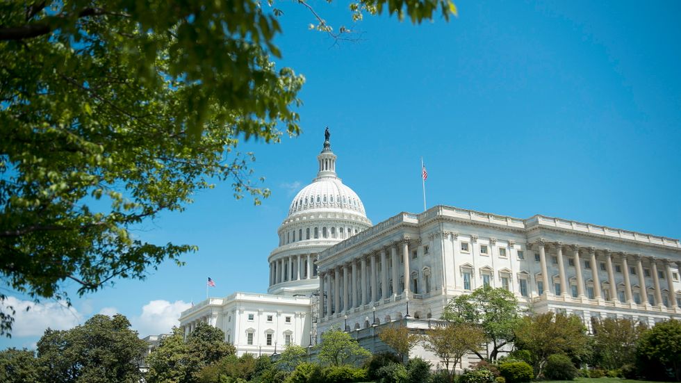 USA:s representanthus har godkänt ett förslag för att förhindra en nedstängning av statsapparaten. Arkivbild.