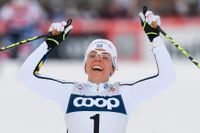 Nej, vad kul – jag vann! Så tänkte kanske Charlotte Kalla när hon vann i 10 kilometer jaktstart vid världscupen i Ruka i Finland i slutet av förra året.