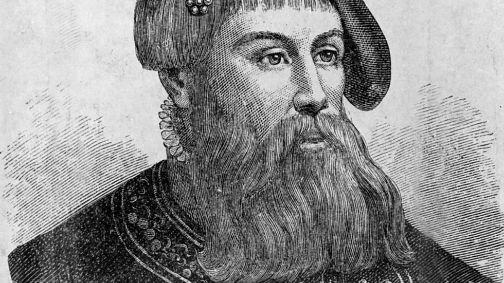 Gustav Vasa, cirka 1496–1560.