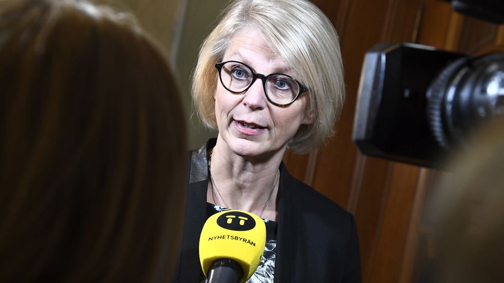 Elisabeth Svantesson, Moderaternas ekonomisk-politiska talesperson.