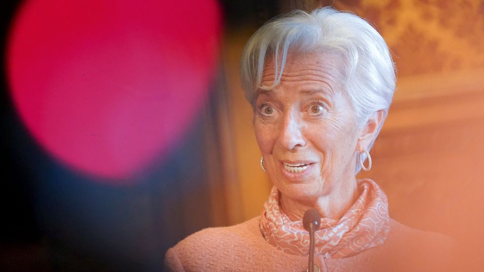 Christine Lagarde utlovar räntehöjningar. Arkivbild.