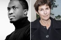 Mohamed Mbougar Sarr och Christine Angot är två av de starkaste kandidaterna till årets Goncourtpris. 