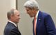 Vladimir Putin i samtal med USA:s utrikesminister John Kerry under G20-mötet 5/9.