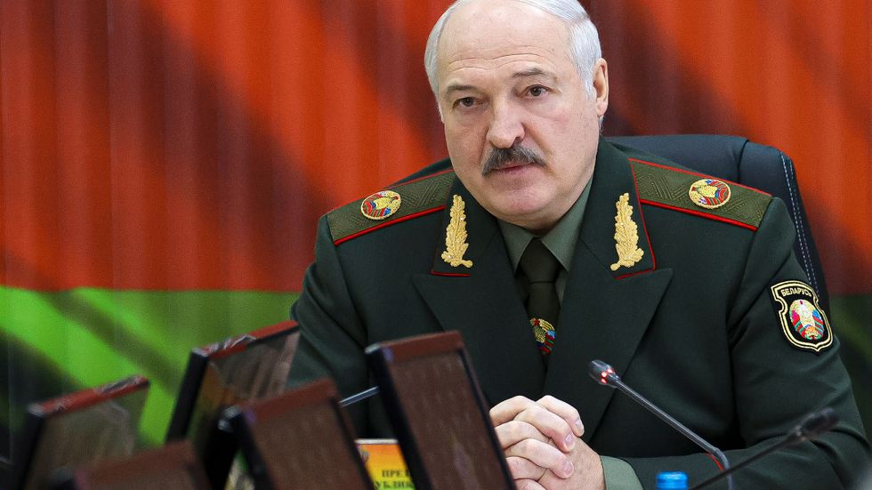 Belarus ledare Aleksandr Lukasjenkos styre drabbas av ytterligare sanktioner. Arkivbild.