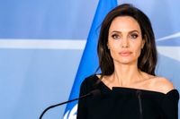 Den amerikanska skådespelaren och FN-ambassadören Angelina Jolie. Arkivbild.