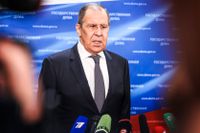 Rysslands utrikesminister Sergej Lavrov var inte nöjd med svaren från USA och Nato.