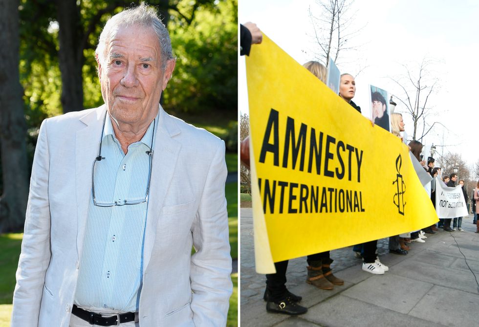 Per Wästberg beskriver sitt engagemang i Amnesty som lång och givande.