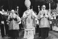 En odaterad bild på Påve Pius XII. Arkivbild.