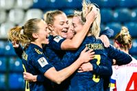 Sverige slog Georgien borta under torsdagens VM-kvalmatch.