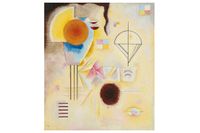 Wassily Kandinsky, ”Kreis und Fleck”, såld för 38 125 000 kronor inklusive köparprovision.