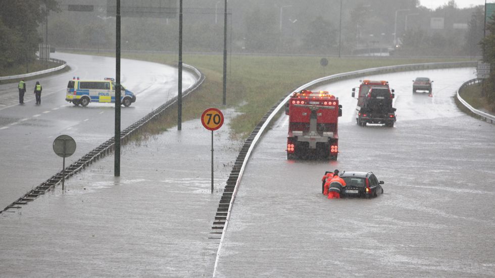 Översvämningen i Malmö 2014 beräknas ha kostat fler hundra miljoner kronor. Svenska forskare varnar för att traditionella klimatmodeller underskattar framtida skyfall.