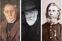 Irländska fäder: John Stanislaus Joyce, John B Yeats och William Wilde.