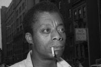 James Baldwin i Harlem 1963.