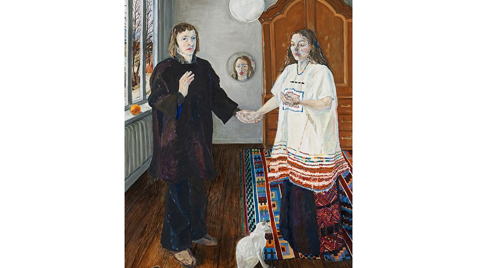 Lena Cronqvists "Trolovningen" såldes för 11 370 000 kronor i maj - rekord för svensk samtidskonst av en levande konstnär.