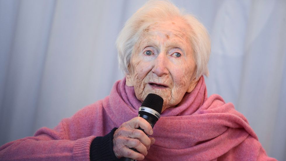 95-åriga Hédi Fried överlevde Förintelsen.