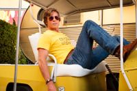 Brad Pitt spelar en av huvudrollerna i Quentin Tarantinos "Once upon a time in Hollywood". Pressbild.