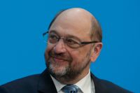 Martin Schulz, ledare för Socialdemokraterna (SPD).