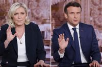 På söndag står Marine Le Pen mot Emmanuel Macron i den avgörande omgången av presidentvalet. 