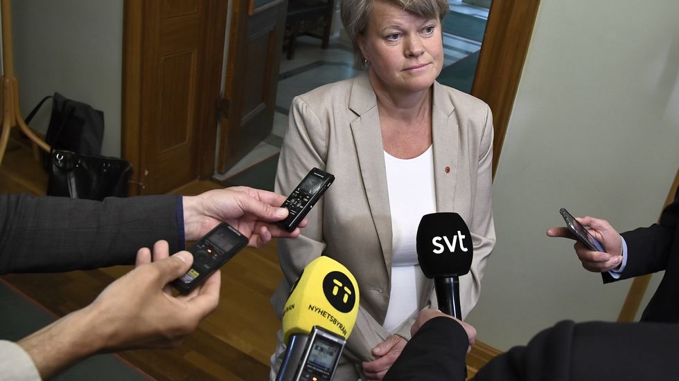 Ulla Andersson, Vänsterpartiets ekonomisk-politiska talesperson. Arkivbild.