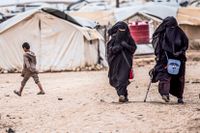 Al-hol-lägret, ett av de läger där nordiska mödrar som tidigare anslutit sig till IS och deras barn sitter. 