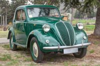 Fiat 500 Topolino lanserades 1936 och blev en succé efter andra världskriget.