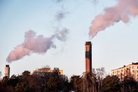 Värtaverket i Stockholm slutade använda kol 2020. Arkivbild.