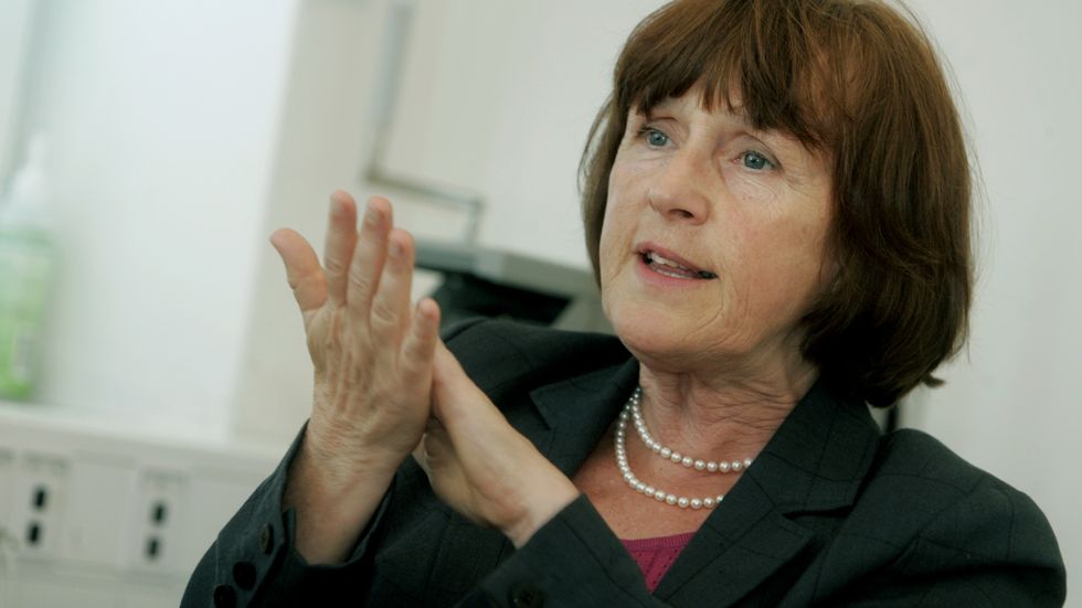 Annika Linde, tidigare statsepidemiolog på dåvarande Smittskyddsinstitutet. Arkivbild från 2008.